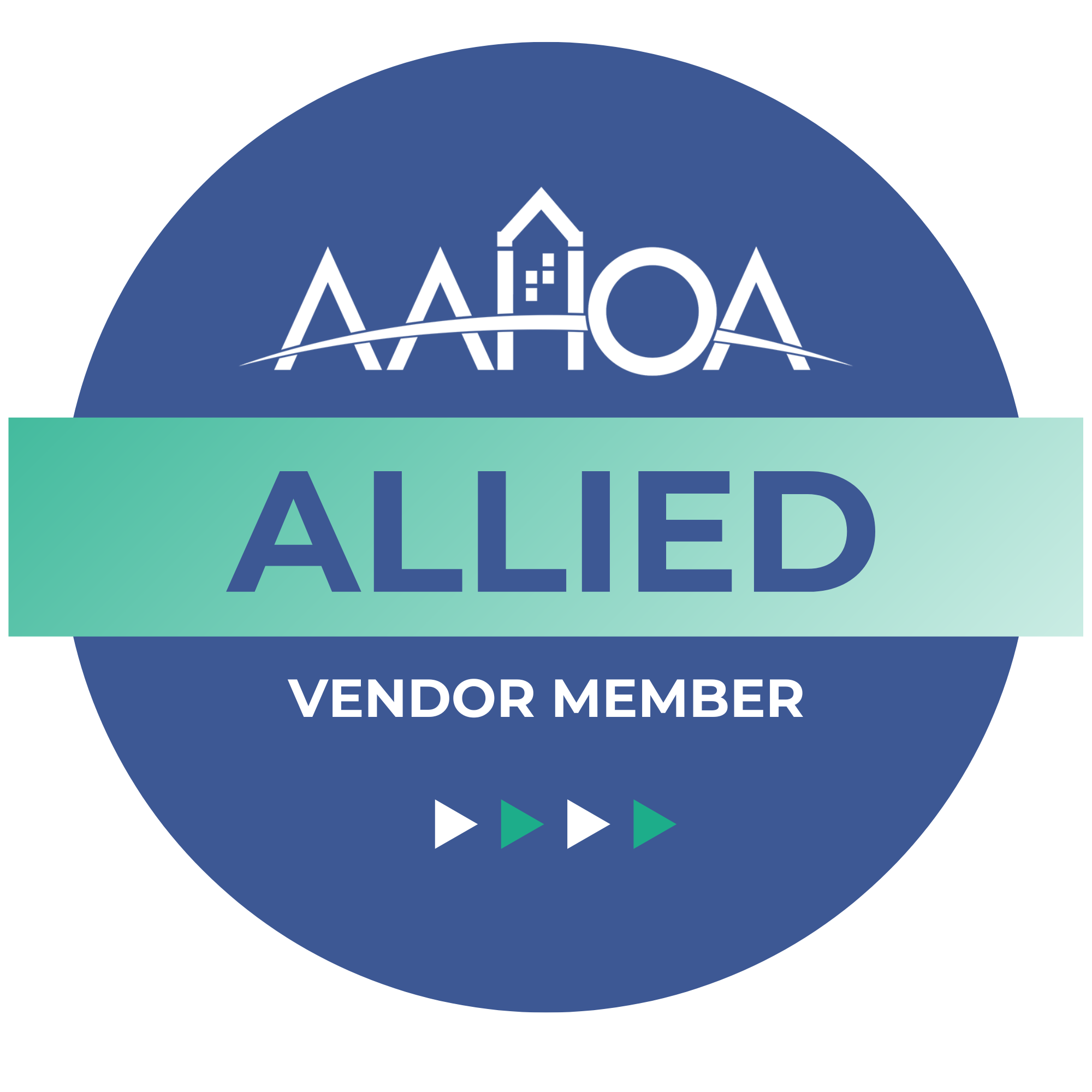 AAHOA Allied Seal - Blue